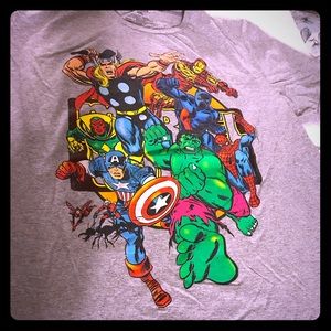 Marble Action Heroes T-Shirt
